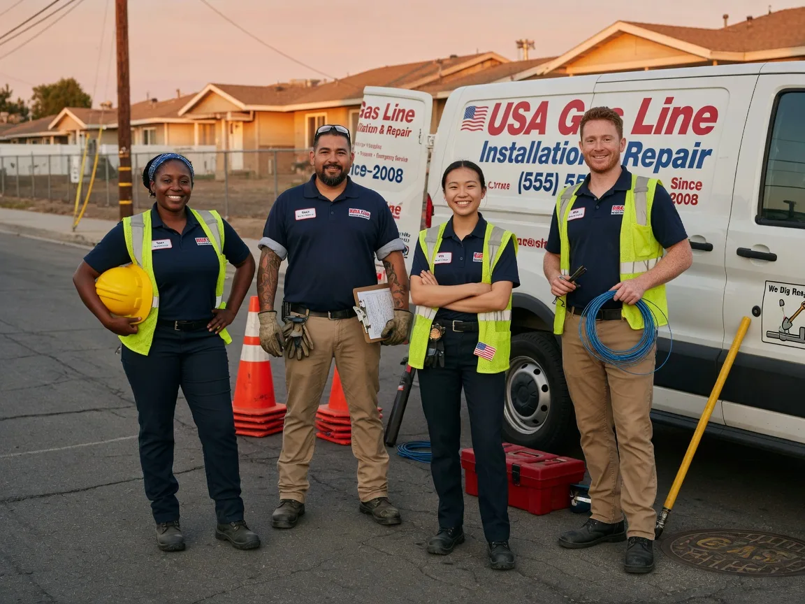 Gas Line Installation company in Myerstown, PA